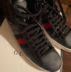 Gucci high top sneakers